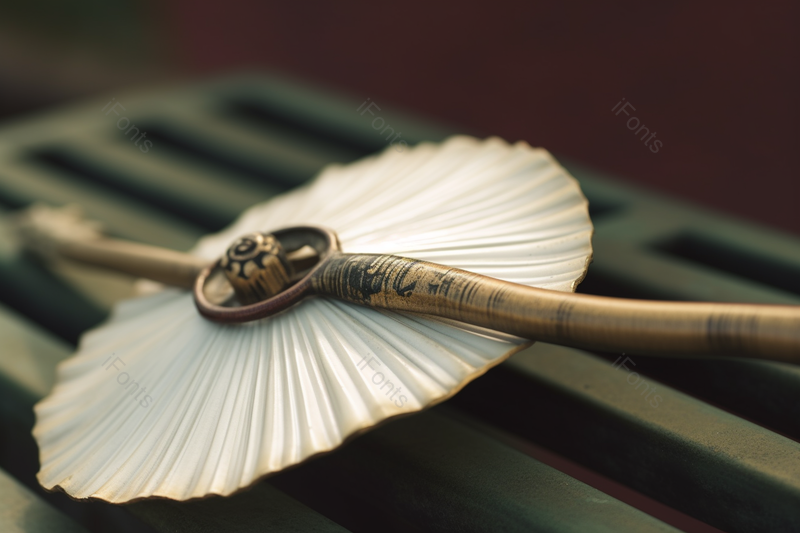 夏季扇子铁艺手柄百折扇扇叶,高清,摄影图,摄影图片,图片大全,摄影图免费下载